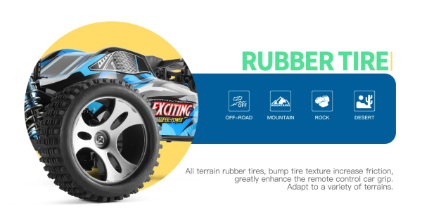 WLToys 184011 1:18 4WD 30km/h RC high speed off-road car