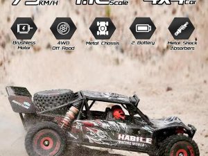 WLToys 124016 1:12 Brushless 4wd 75Km/h Rc Desert Truck RTR