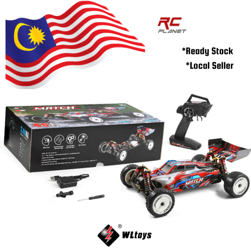 WLToys 104001 2.4G 1:10 4WD 45km/h high speed off-road car