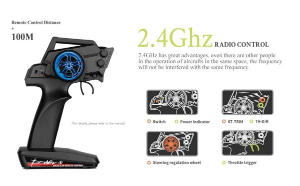 WLToys 144010 1:14 brushless 4WD 75Km/h RC high speed off-road car