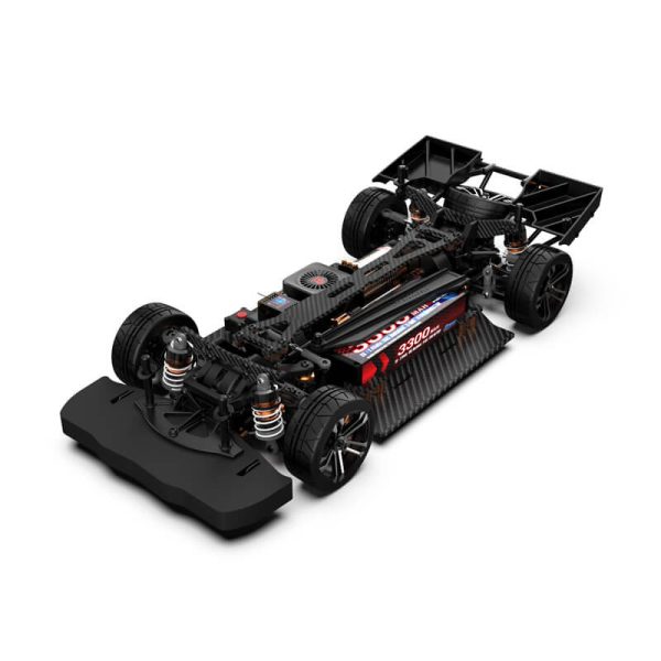 RLAARLO AK-917 1/10 Carbon Fiber Brushless RTR, Supercar, AK-917 Red/Blue