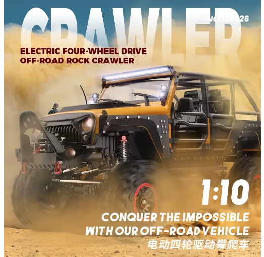 WLTOYS 1/10 big RC ROCK CRAWLER Car 104026 104010
