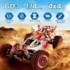 WLToys 144001 1:14 4WD 60Km/h high speed off-road car Red/Green