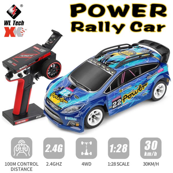 WLToys 284010 1/28 electric 4WD drive rally car 30Km/h