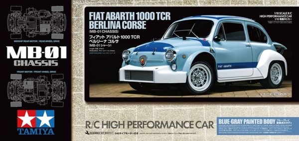 Tamiya 47492A 1000 TCR BG Painted (MB-01)