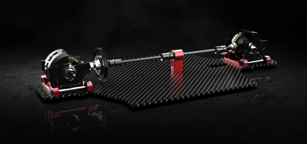 RLAARLO AK-917 1/10 Carbon Fiber Brushless RTR, Supercar, AK-917 Red/Blue