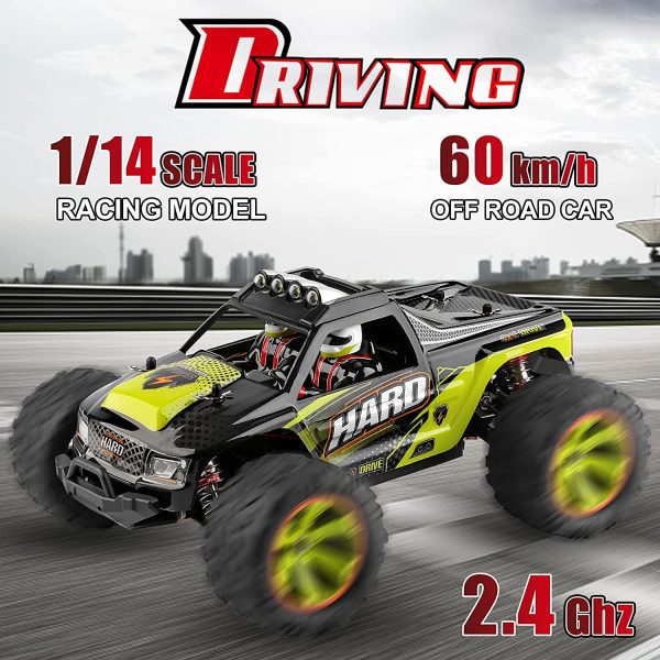 WLToys 144002 2.4G 1:14 4WD 50km/h RC monster truck