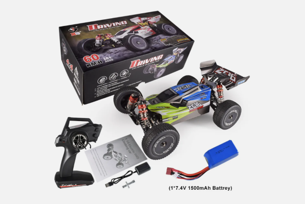 WLToys 144012 :14 Carbon 4WD 60Km/h high speed off-road car Red/Green