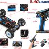 WLToys 124017 2.4G 1:12 Brushless 4wd 75Km/h RC racing car RTR
