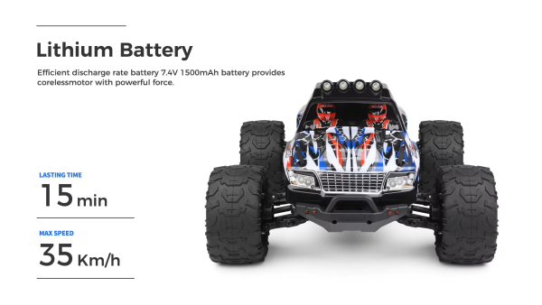 WLToys 144018 2.4G 1/14 4WD 35Km/h Monster RC