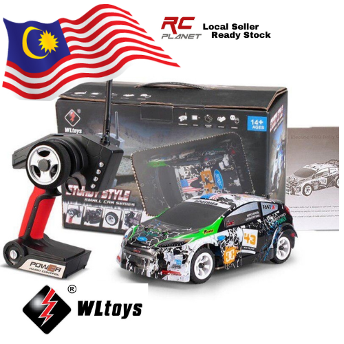 WLToys K989 2.4G 1:28 RC rally car 4WD 30Km/h