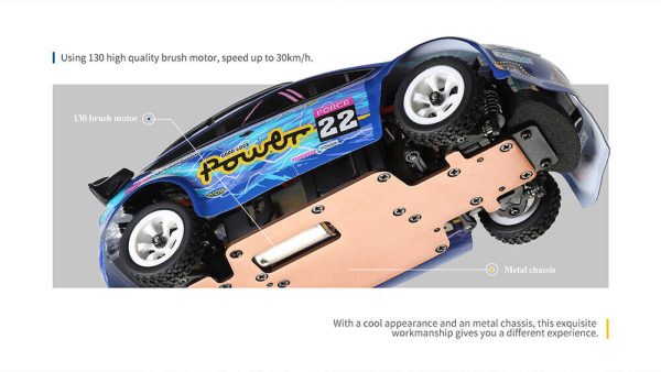 WLToys 284010 1/28 electric 4WD drive rally car 30Km/h
