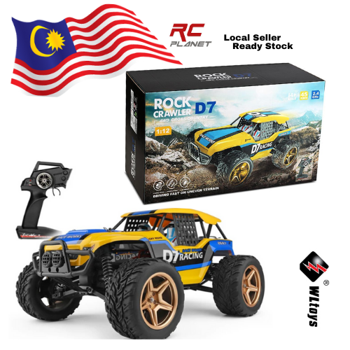 WLToys 12402-A 2.4G 1:12 4WD 45km/h RC crawler car