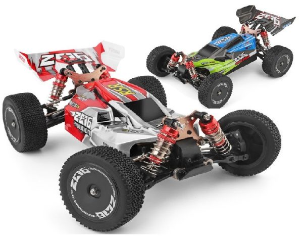 WLToys 144001 1:14 4WD 60Km/h high speed off-road car Red/Green