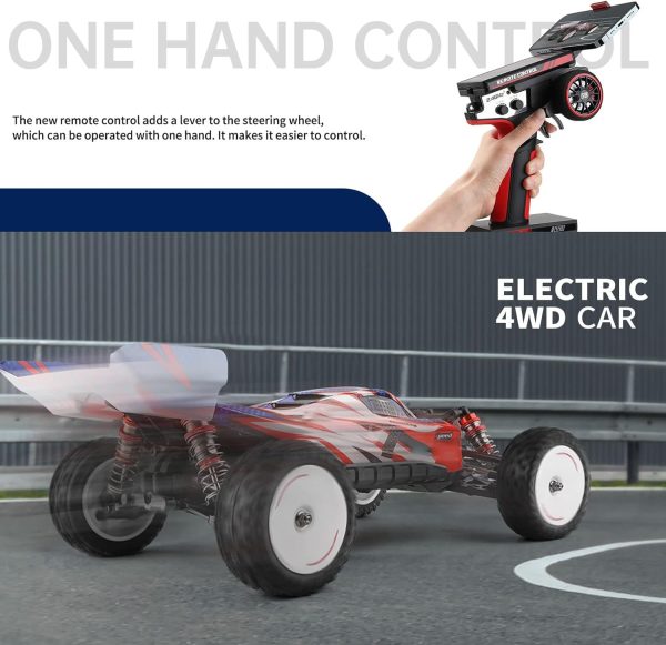 WL Toys 124008 1/12 electric 4WD drive racing car 60Km/H-3S brushless