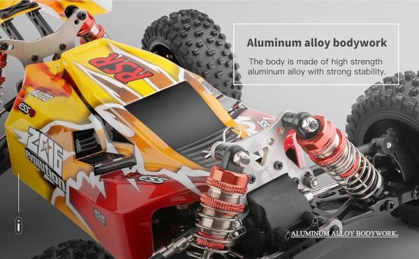 WLToys 144010 1:14 brushless 4WD 75Km/h RC high speed off-road car