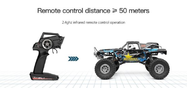 WLToys 104310 2.4G 1:10 4WD 15Km/h RC crawler