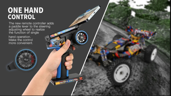 WLToys 124007 1:12 Electric 4WD racing car 75KM/H