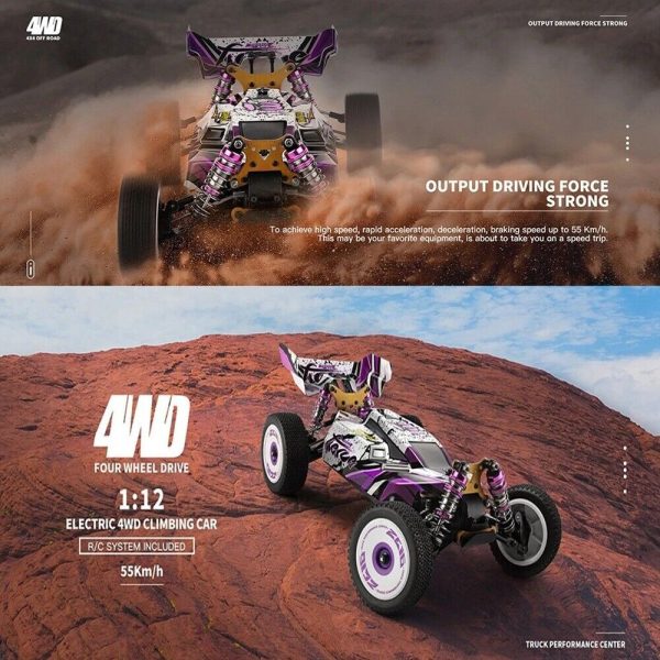 WLToys 124019 1:12 scale Rally car 4WD 60KM/H