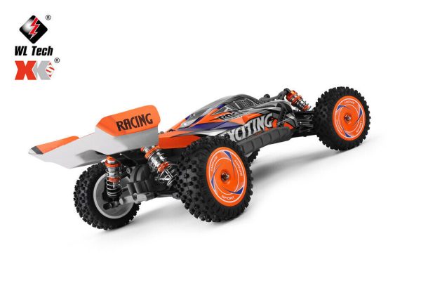 WLToys 124010 1/12 electric 4WD drive racing car 55km/h Black/Orange