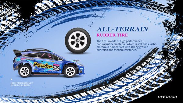 WLToys 284010 1/28 electric 4WD drive rally car 30Km/h