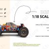 WLToys 184016 1/18 4WD 75Km/h Racing Buggy