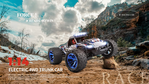 WLToys 144018 2.4G 1/14 4WD 35Km/h Monster RC