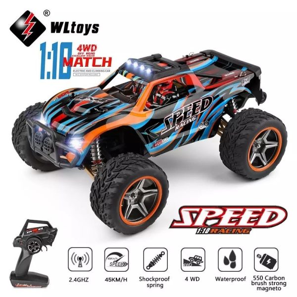 WLToys 104009 2.4G 1:10 4WD 45km/h Monster Truck