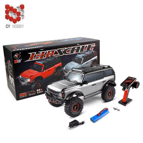 WLToys 104020 1/10 big RC ROCK CRAWLER Car Silver/Red