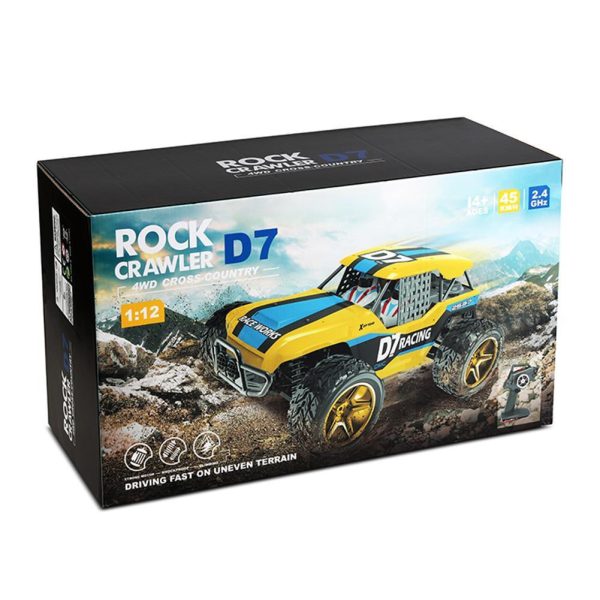 WLToys 12402-A 2.4G 1:12 4WD 45km/h RC crawler car
