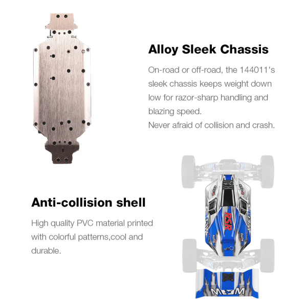 WLToys 144011 1:14 4WD 60Km/h high speed off-road Buggy