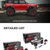 WLToys 104020 1/10 big RC ROCK CRAWLER Car Silver/Red