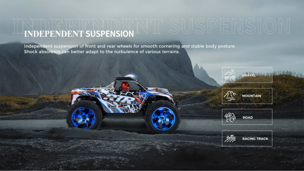 WLToys 144018 2.4G 1/14 4WD 35Km/h Monster RC