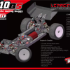 LC Racing 10B5001 1/10 LC10B5 4WD BUGGY kit (CENTRAL SLIPPER GEAR)