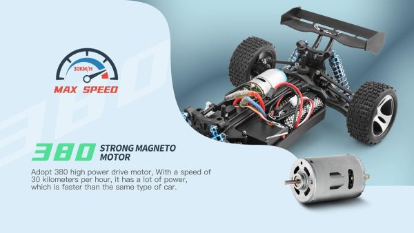 WLToys 184011 1:18 4WD 30km/h RC high speed off-road car