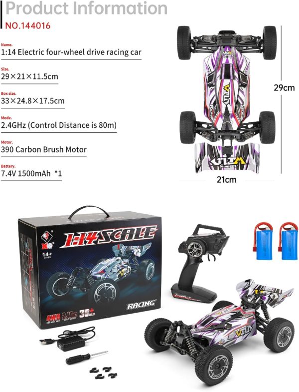 WLToys 144016 1/14 4WD 35Km/h Buggy