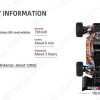 WLToys 184016 1/18 4WD 75Km/h Racing Buggy