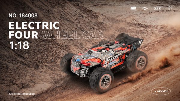 WLToys 184008 1/18 60KM/H Brushless 4WD