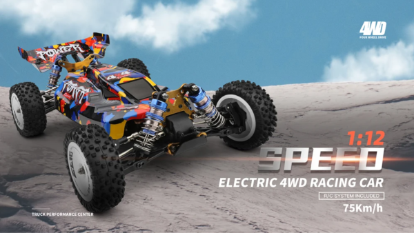 WLToys 124007 1:12 Electric 4WD racing car 75KM/H