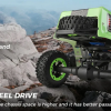 WLToys 124006 1/12 4WD 45km/h Wrangler RC Crawler Red