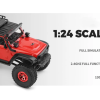 WLToys 2428 1/24 electric 4WD drive climbing car 