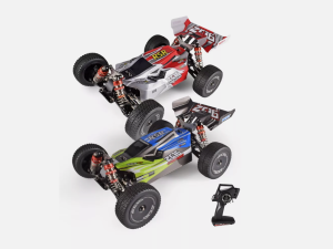 WLToys 144012 :14 Carbon 4WD 60Km/h high speed off-road car Red/Green