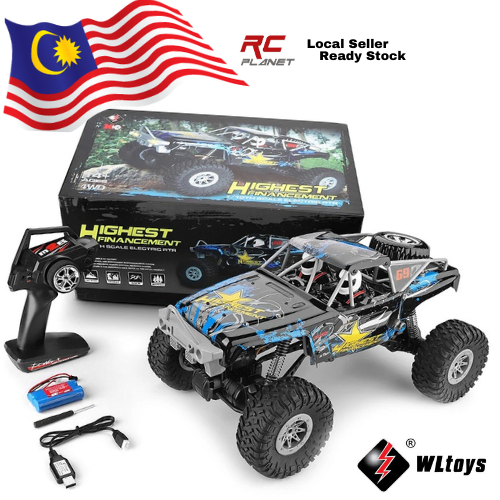WLToys 104310 2.4G 1:10 4WD 15Km/h RC crawler