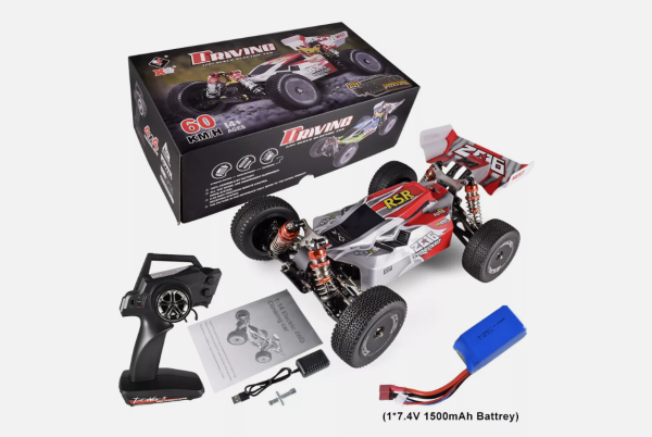 WLToys 144012 :14 Carbon 4WD 60Km/h high speed off-road car Red/Green