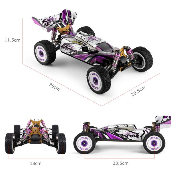 WLToys 124019 1:12 scale Rally car 4WD 60KM/H