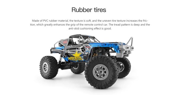 WLToys 104310 2.4G 1:10 4WD 15Km/h RC crawler