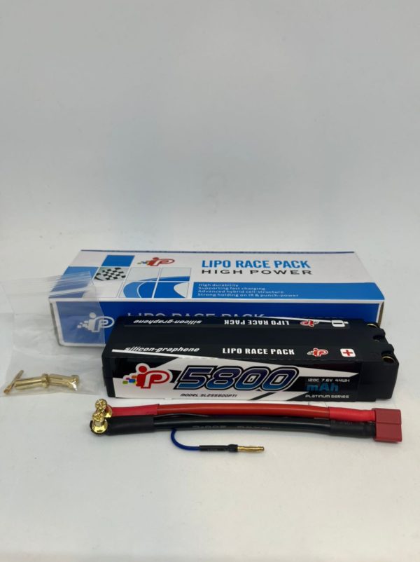 IP Battery Intellect 5800mAh 2S 7.6V HV 120C Slim Pack