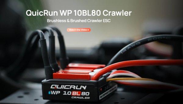 Hobbywing 30108002 QUICRUN WP-10BL80-Crawler